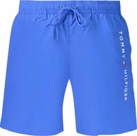 Blue Polyester Men's Shorts 1