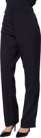 Dark Blue High Waist Straight Dress Formal Trouser Pants 3