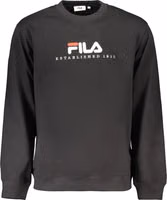 Black Cotton Men's Sweatshirt 1