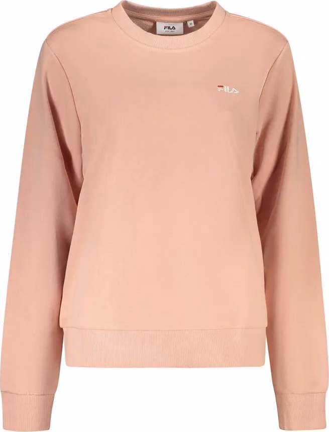 Pink Cotton Women's Sweatshirt
