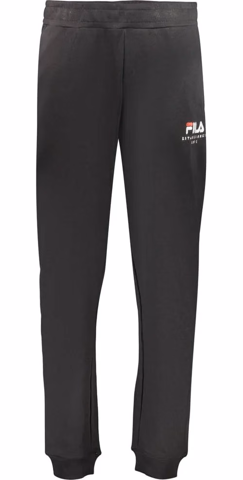 Black Cotton Mens Trousers