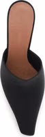Black Silk Sandals 4