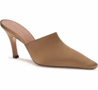 Brown Silk Sandals 2