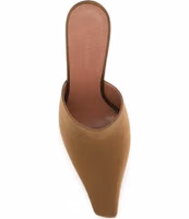 Brown Silk Sandals 4