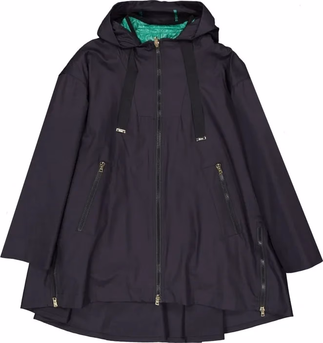 Blue Cotton Shell Jacket