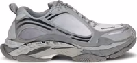 Gray Polyethylene Athletic Sneakers 1