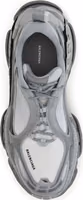 Gray Polyethylene Athletic Sneakers 4