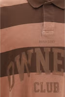 Brown Cotton Polo Shirt 3