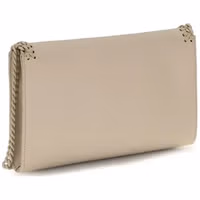 Beige Polyester Shoulder Bag 3