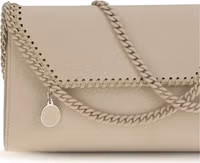 Beige Polyester Shoulder Bag 4