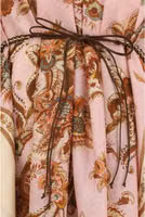 Multicolor Silk Casual Dress 3