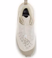 Beige Polyester Athletic Sneakers 4