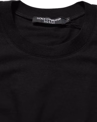 Black Long Sleeves Crew Neck Pullover Sweater