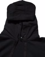 BlackWhite Appliqué Hooded Sweatshirt Sweater 2