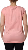 Pink Cotton DG Logo Round Neck Tank T-shirt 4