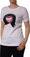 White D&G WE LOVE JAPAN Print Cotton T-shirt 3