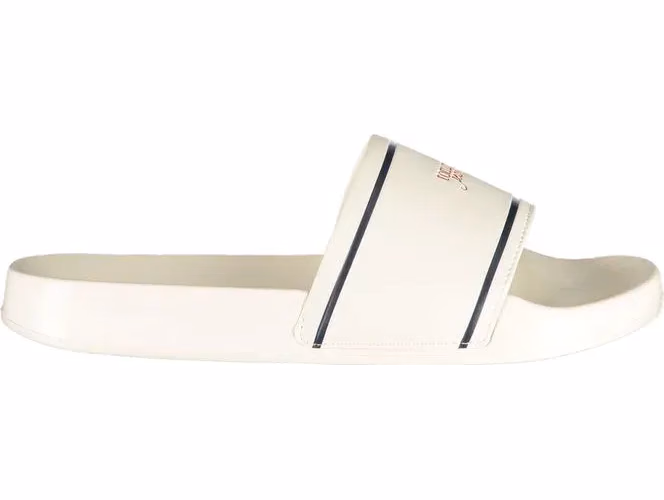 White Polyurethane Women's Slipper