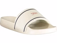 White Polyurethane Women's Slipper 2