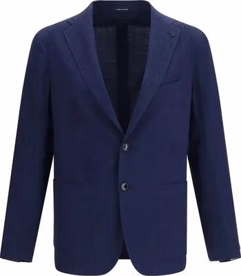 Blue Wool Oves Aries Blazer