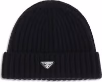 Black Wool Oves Aries Beanie 1