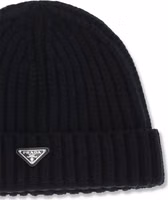 Black Wool Oves Aries Beanie 3