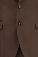 Brown Wool Oves Aries Two-Piece Suit 4