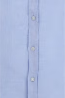Blue Linen Dress Shirt 3