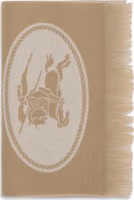 Beige Wool Oves Aries Scarf 1