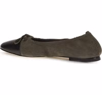Bicolor Calf Leather Bos Taurus Ballet Flats 3