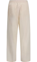 Beige Cotton Casual Pants 2