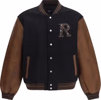 Black Wool Oves Aries Bomber 1