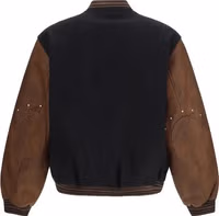 Black Wool Oves Aries Bomber 2