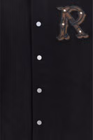 Black Wool Oves Aries Bomber 3
