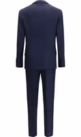 Blue Wool Oves Aries Two-Piece Suit 2