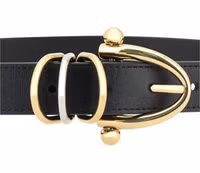 Black Calf Leather Bos Taurus Regular Belt 3