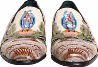 Multicolor Sequin Embroidered Loafers Shoes 2