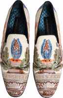 Multicolor Sequin Embroidered Loafers Shoes 3
