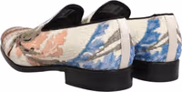 Multicolor Sequin Embroidered Loafers Shoes 5
