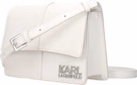 White Polyethylene Crossbody Bag 2