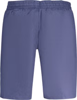 Blue Polyester Men's Swim Boxer 2