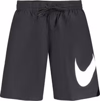 Black Polyester Mens Swimwear Shorts 1