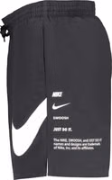 Black Polyester Mens Swimwear Shorts 3