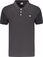 Black Cotton Women's Polo Shirt 1