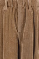 Brown Viscose Casual Pants 3