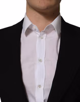 Black Wool Single Breasted Men Blazer Jacket 5
