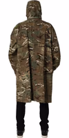 Multicolor Camouflage Hooded Coat Jacket 2