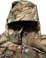 Multicolor Camouflage Hooded Coat Jacket 4