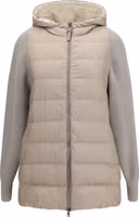 Gray Polyester Full-Length Jacket 1