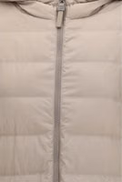 Gray Polyester Full-Length Jacket 3