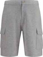 Gray Cotton Bermuda Shorts 1